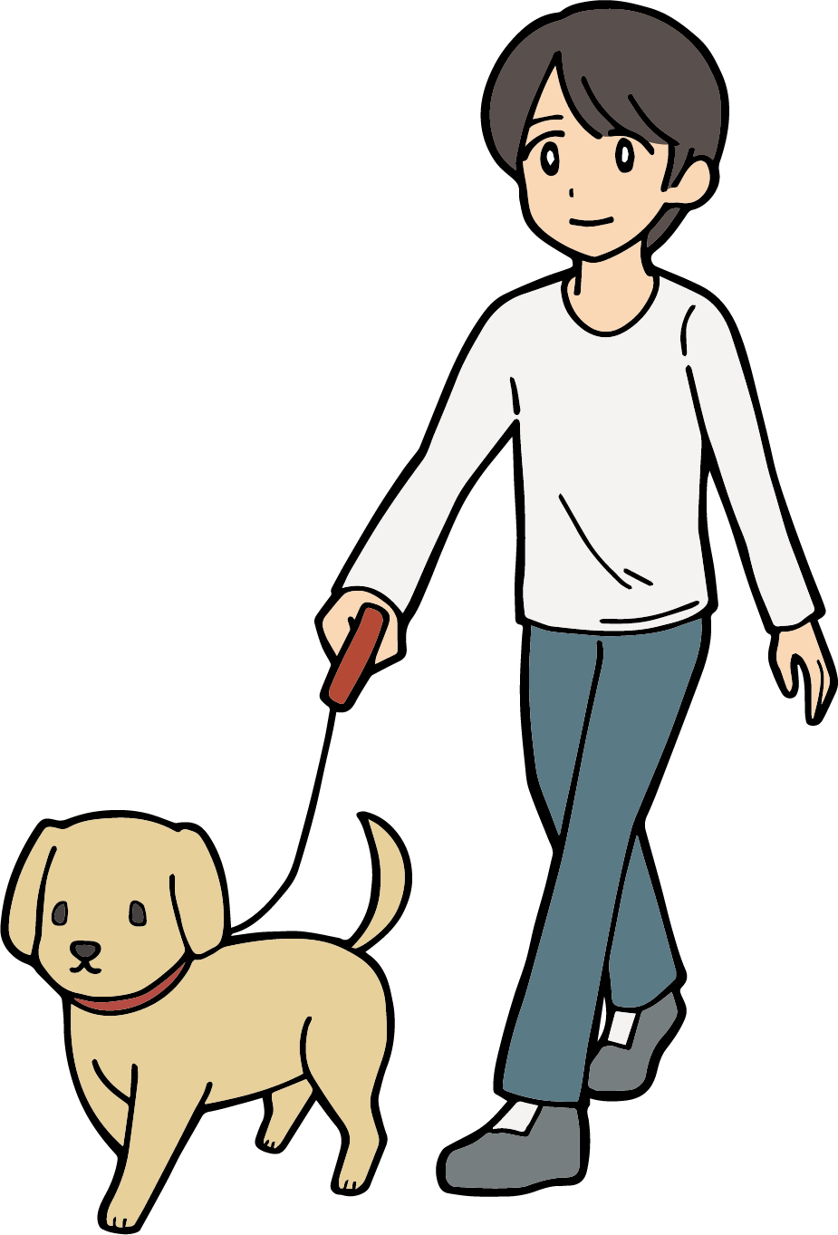 犬を飼っている人