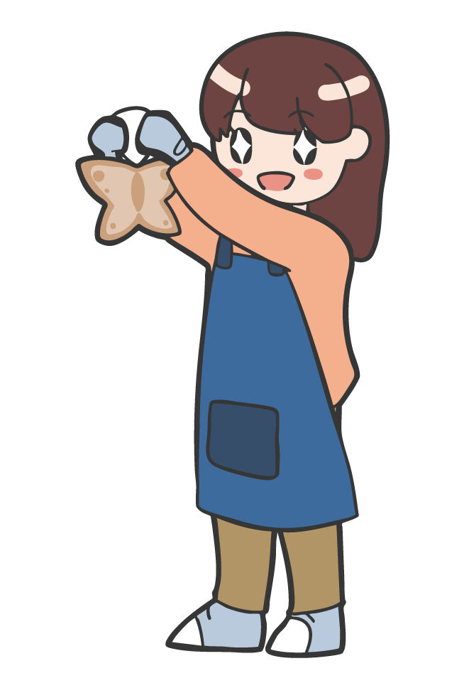 ものづくりを楽しむ女の子